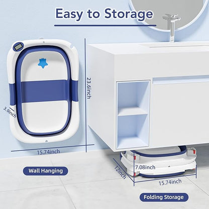Portable Folding Baby Bathtub